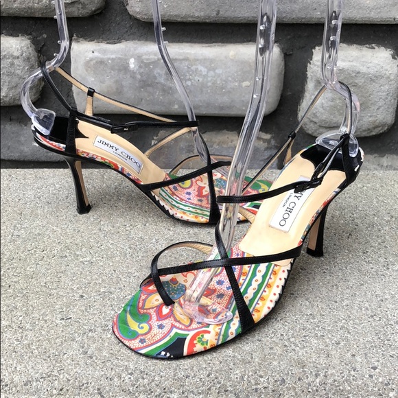 Jimmy Choo Shoes - ⭐️HP🧜‍♀️Jimmy Choo Strappy Sandal RhinoChoo sz 40